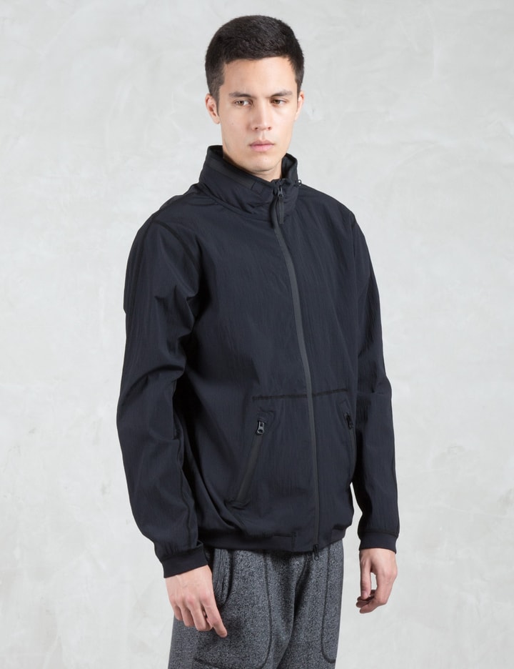 Stretch Nylon Stow Away Hooded Jacket Placeholder Image
