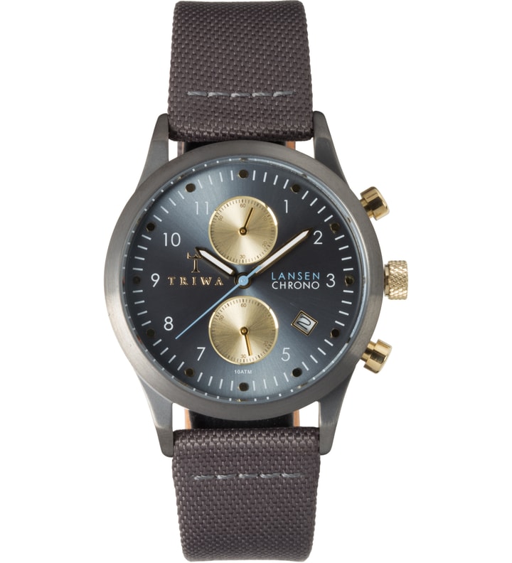 Grey Classic Canvas Walter Lansen Chrono Watch Placeholder Image