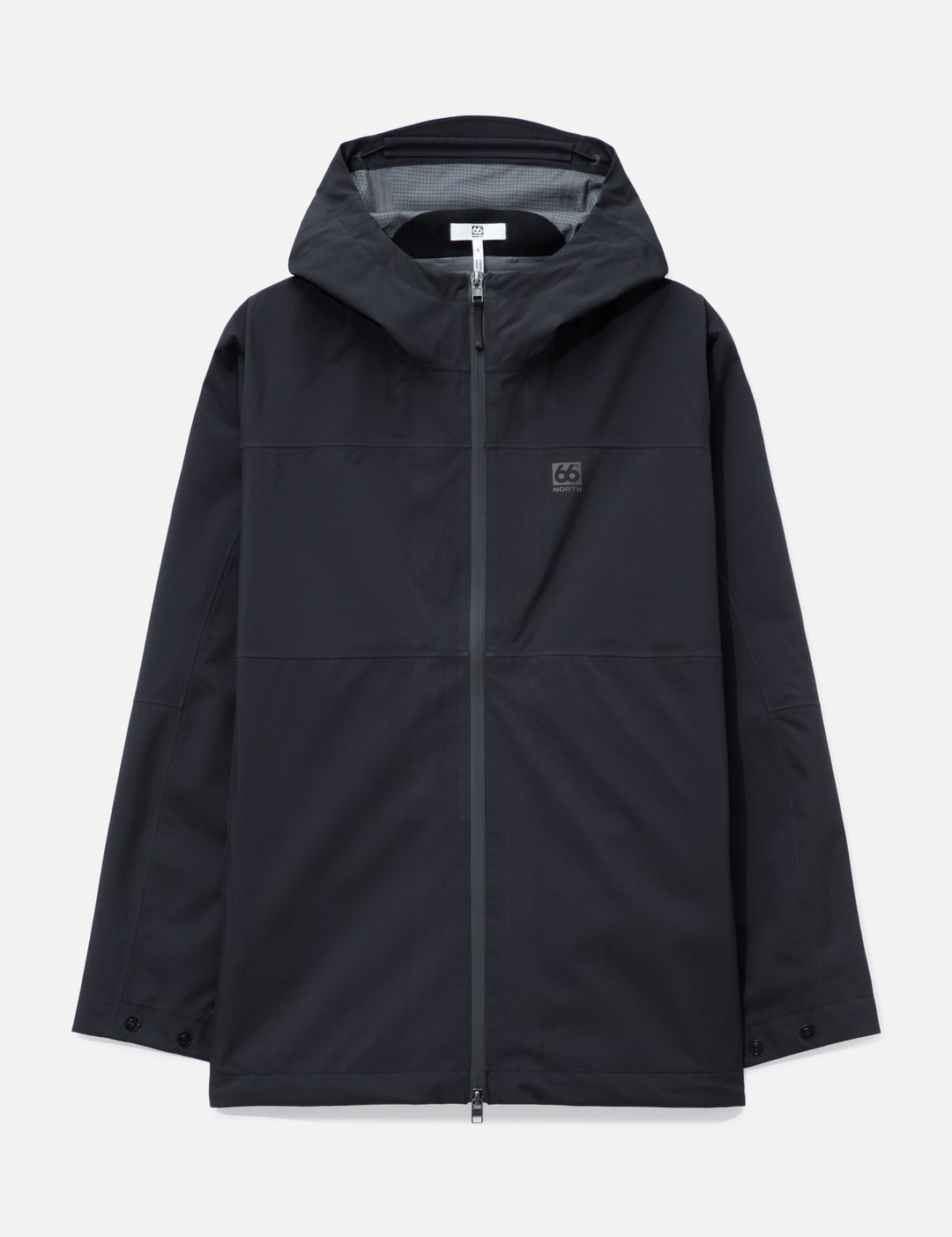 66°north Aðalvík Packable Rain Jacket In Brown