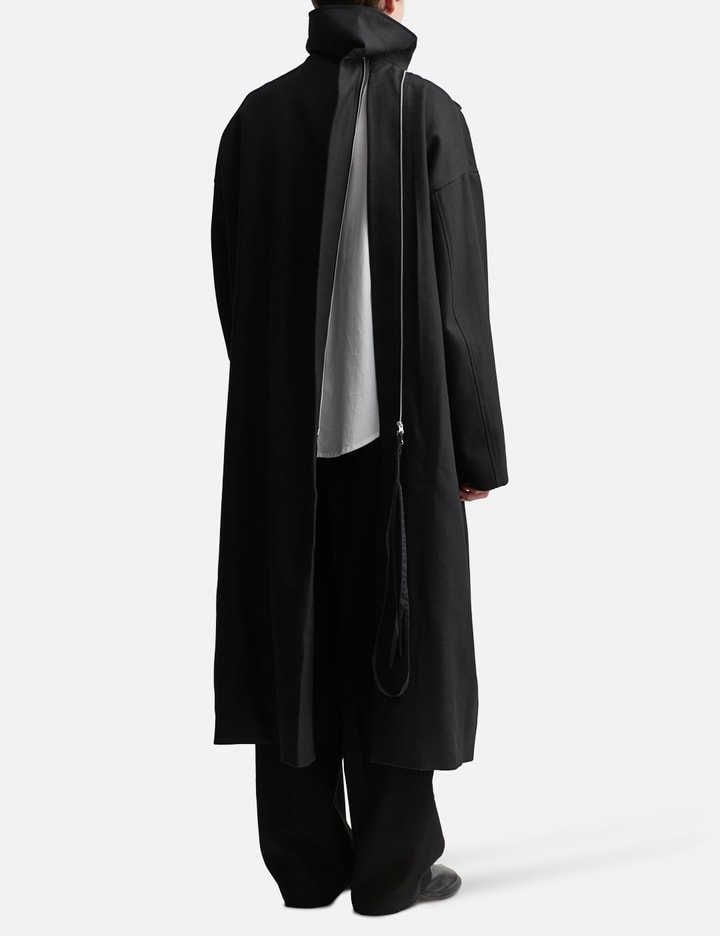 Folding Collar Long Coat Placeholder Image