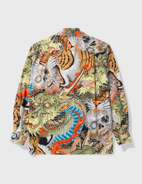 Wacko Maria - TIM LEHI / HAWAIIAN SHIRT L/S ( TYPE-1 ) | HBX 