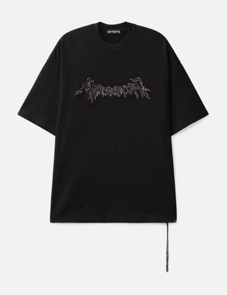 마스터마인드 월드 Oversized Glassbeaded Short Sleeve T-shirt