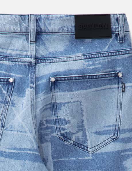 Lasered Baggy 5 Pockets Pants view 17