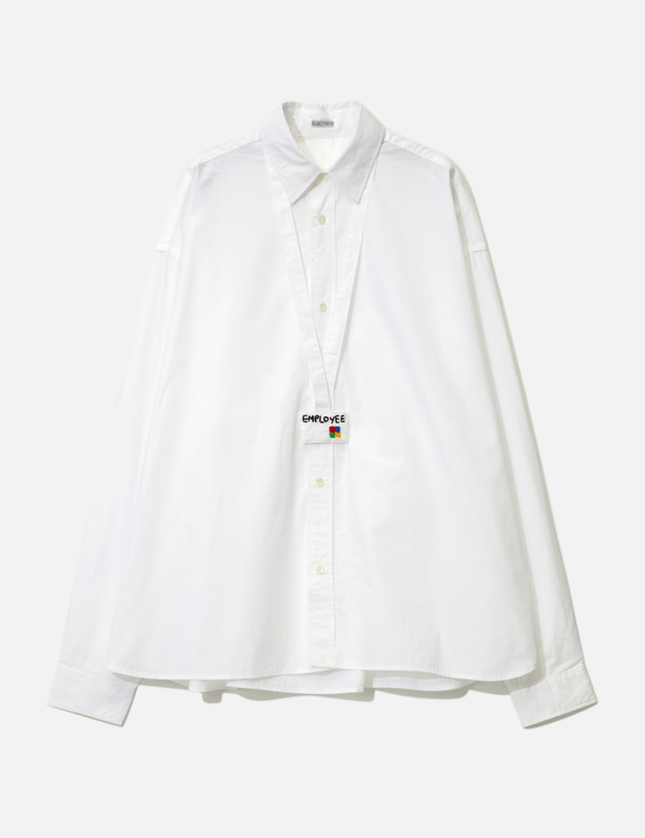 Glass Cypress White Employee Shirt In White