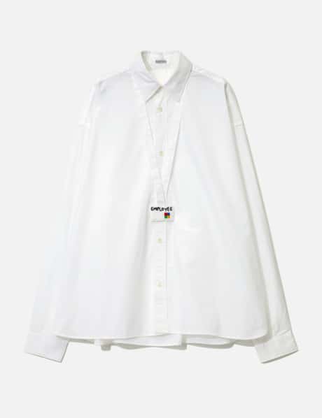 Glass Cypress White Employee Shirt