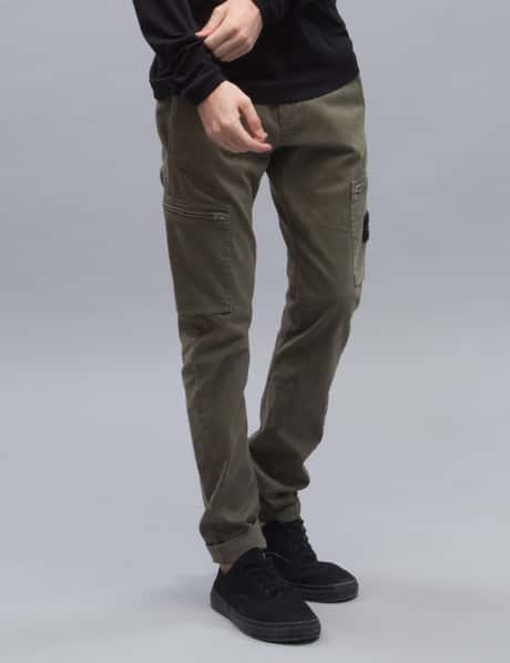 Stone Island Tapered Cargo Pants HBX
