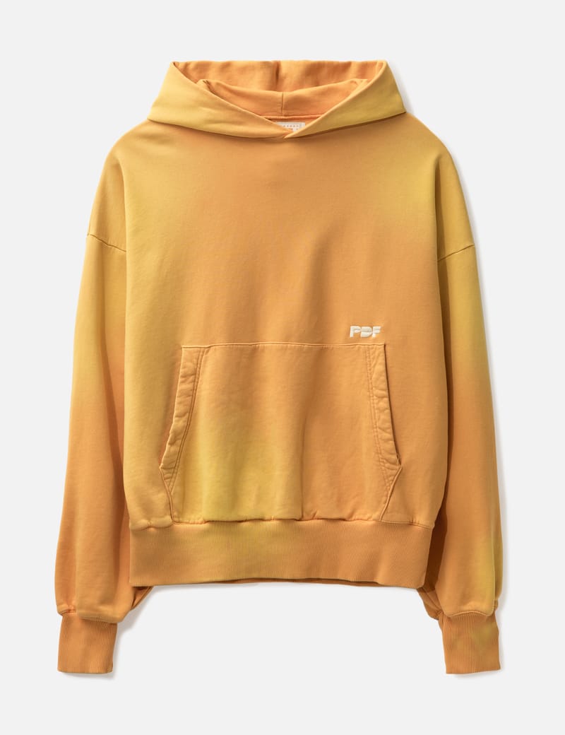 laser orange sweatshirt