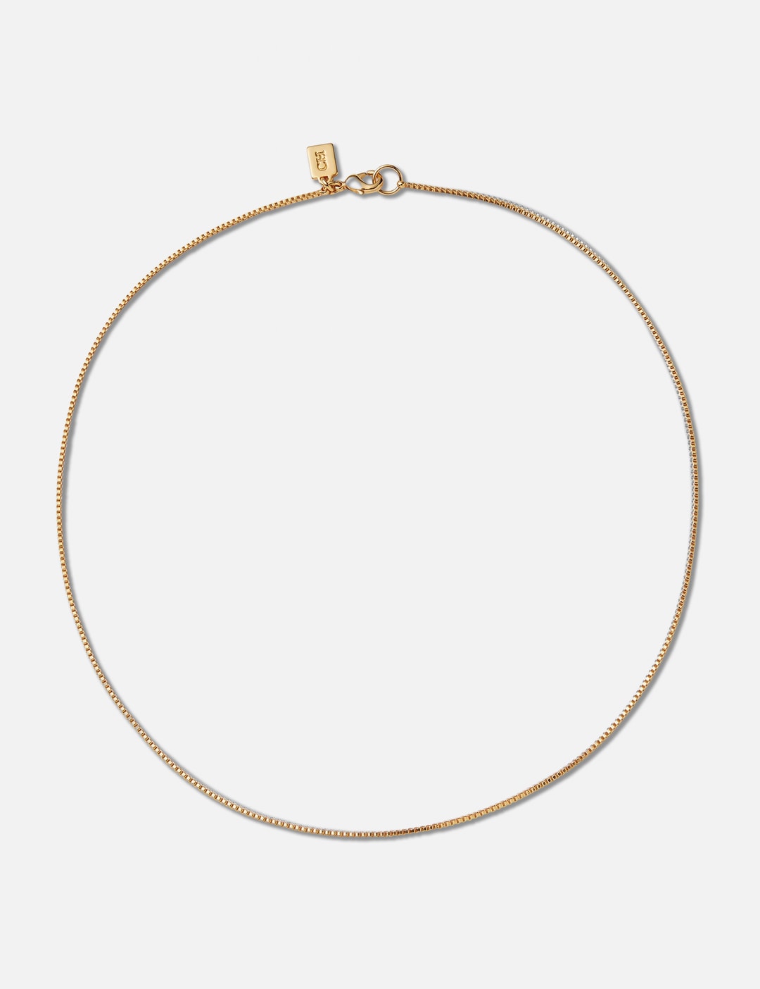 Box Chain Gold Plated 50cm