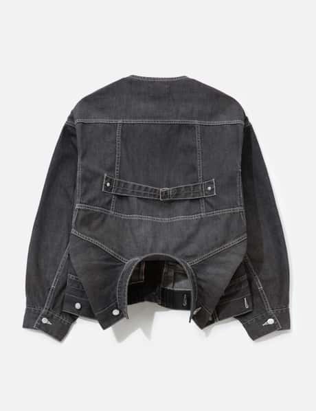 Double-End Selvedge Denim Blouson Vintage view 16