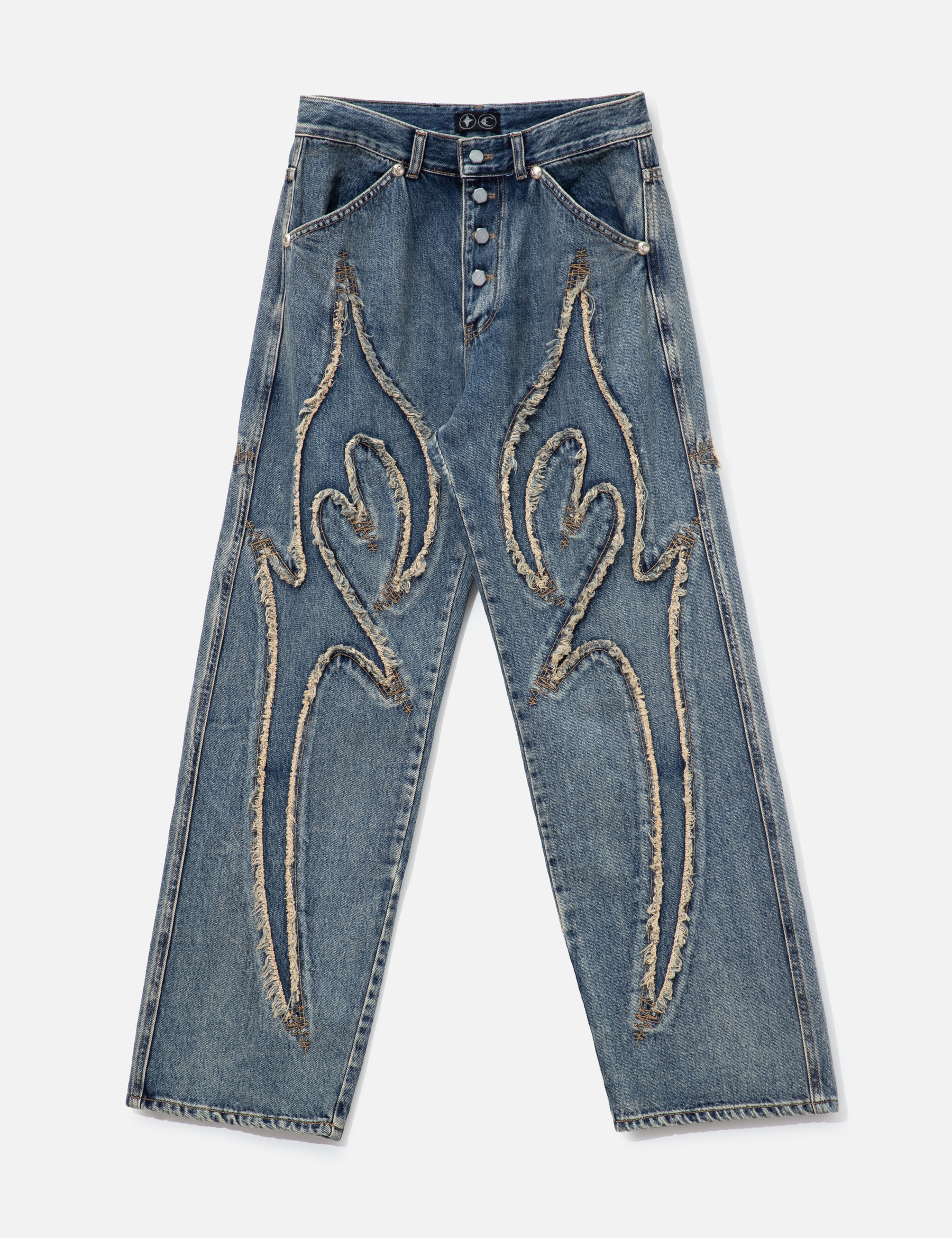 Tribal Denim Pant view 7