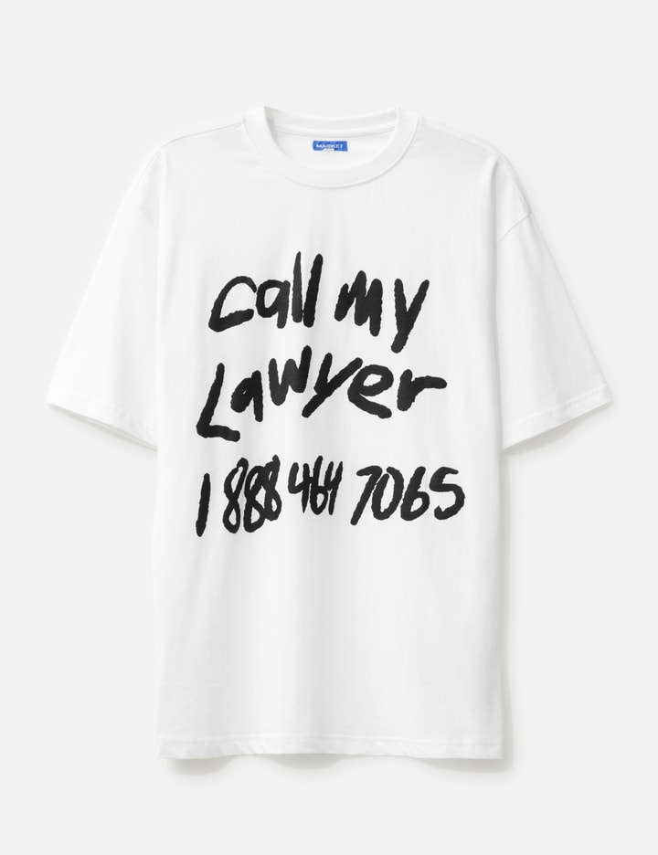 SCRAWL MY LAWYER T-SHIRT Placeholder Image