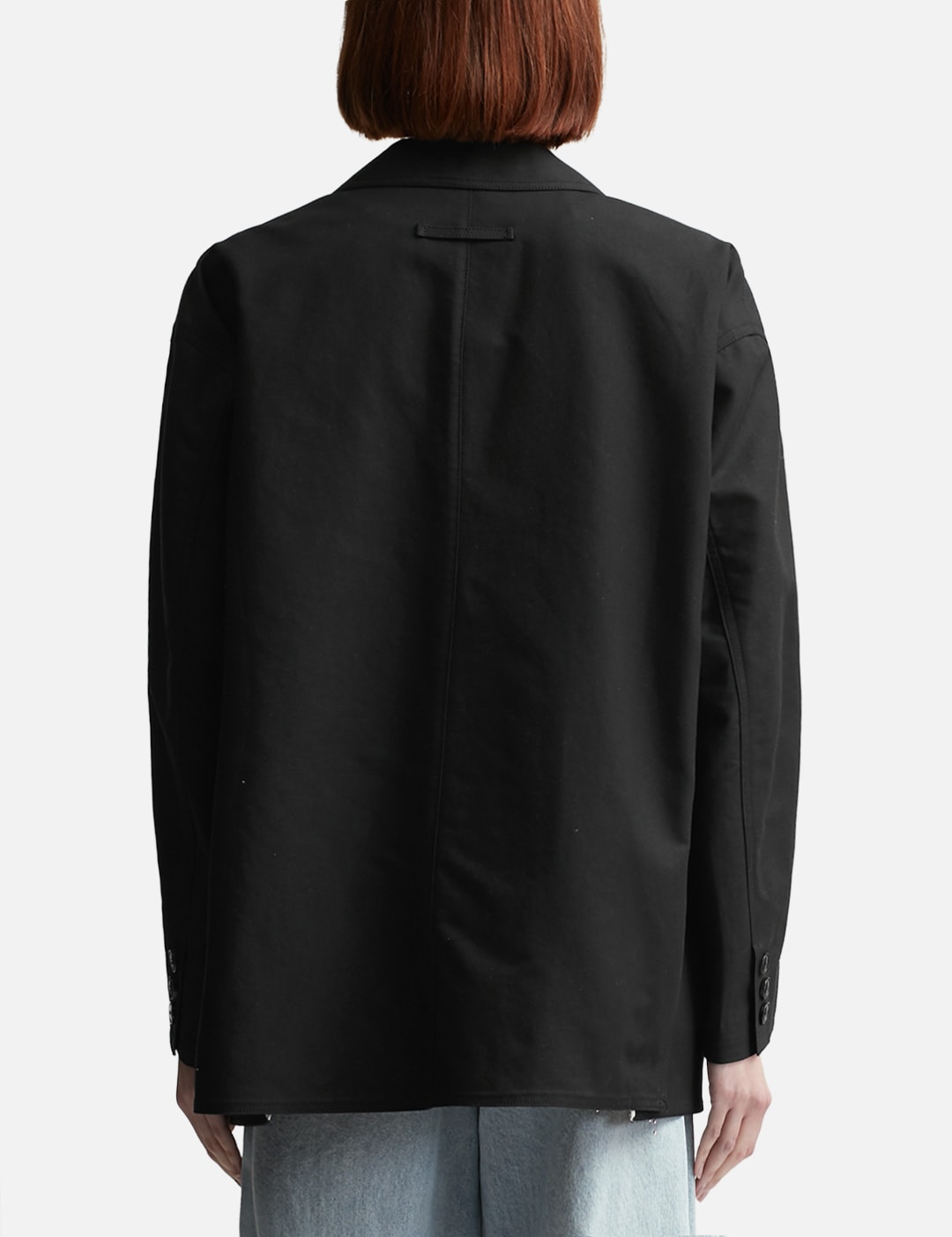 Oversized Pocket Detail Single-Breasted Blazer view 15