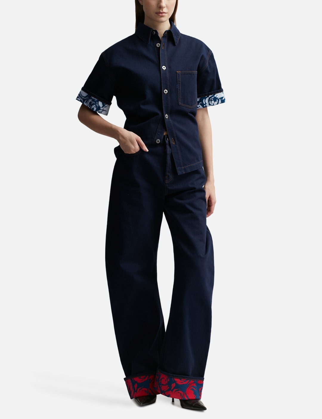 Relaxed Fit Heavyweight Denim Jeans view 16