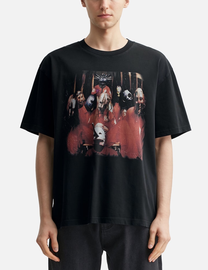 Pleasures Black Crewneck T-shirt