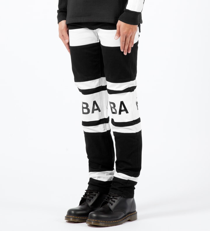 Black/White Hockey Jeans Placeholder Image