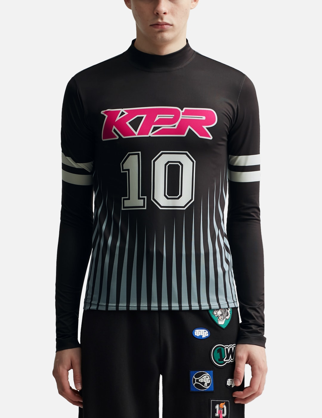 "Racer" Zipped Turtleneck view 18