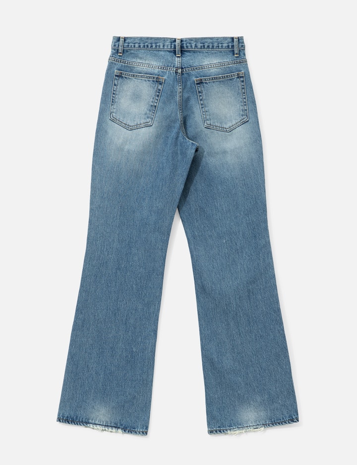 Tonywack Flared-Leg Distressed Denim Jeans