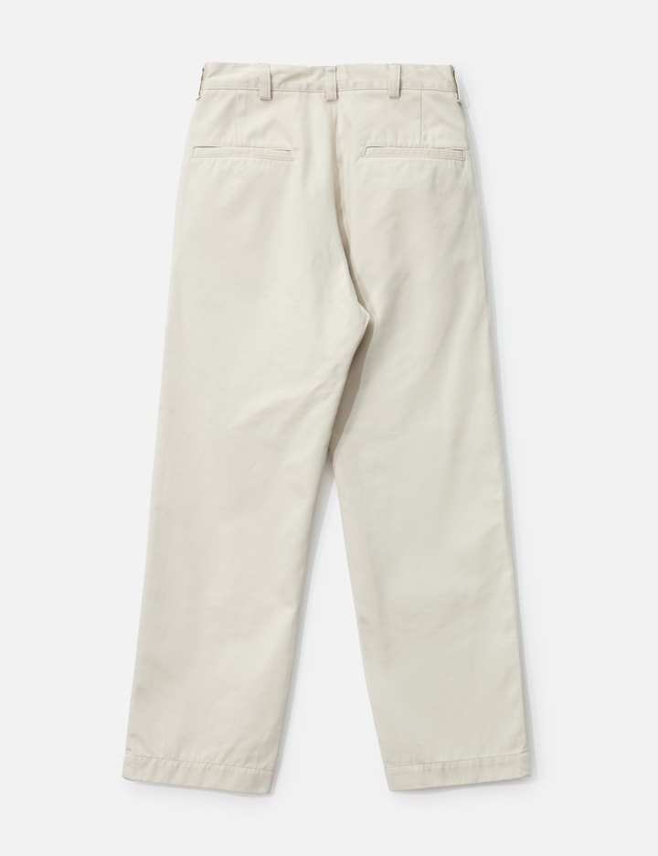 Nanamica Wide Straight Chino Pants In Neutral