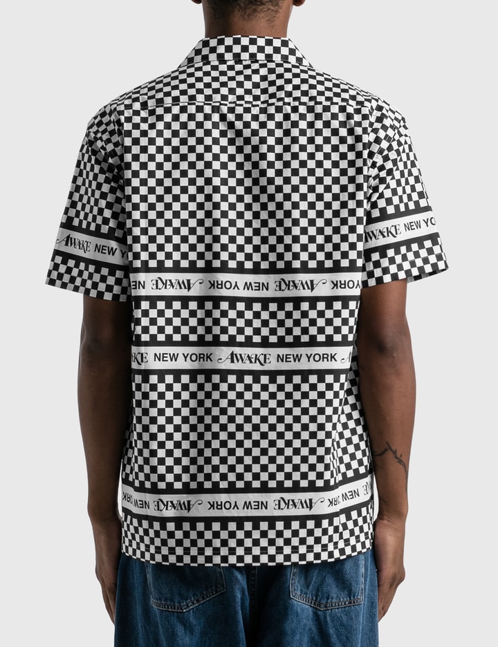 Camp Collar Checkerboard Logo Shirt Placeholder Image