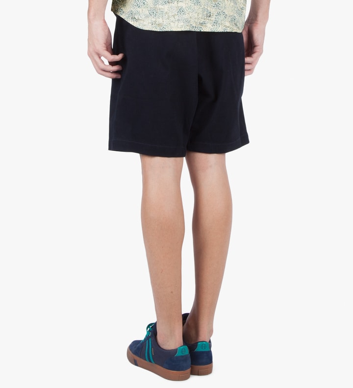 Navy Peach Skin Shorts Placeholder Image