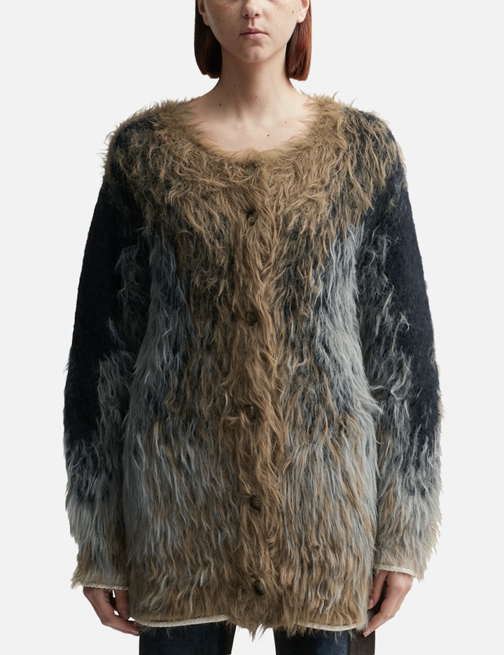 HAIRY GRADIENT CARDIGAN Placeholder Image