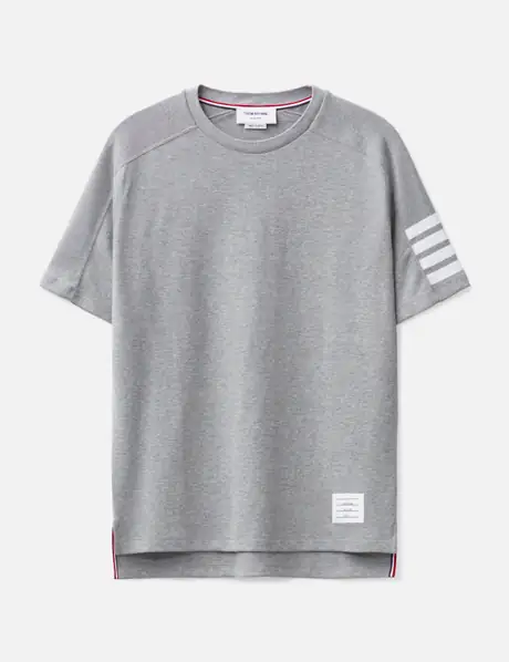 Thom Browne 4 Bar Stripe Short Sleeve T-Shirt