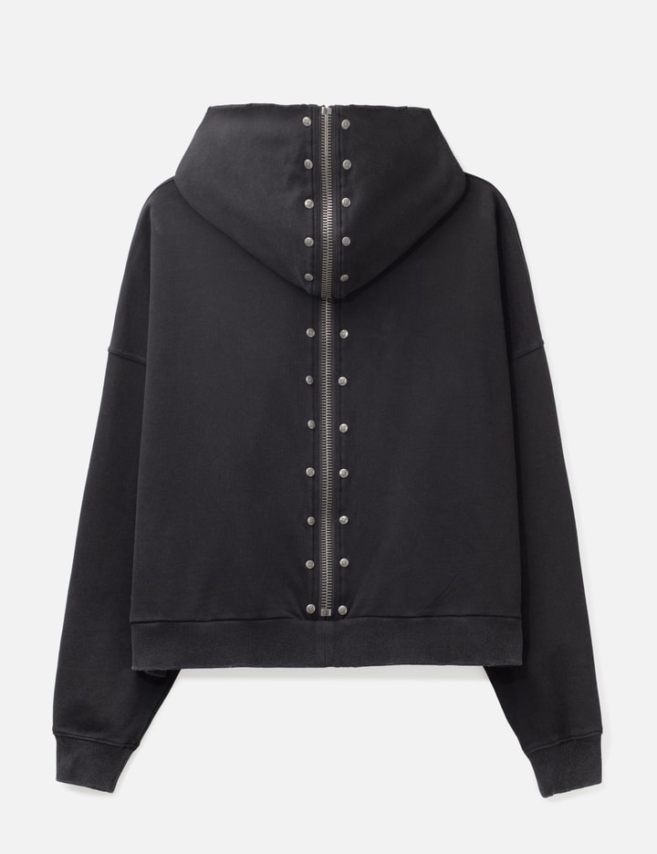 Thought We Friends "Nyra" Zip-Up Hoodie With Detachable Fur Trim Hood