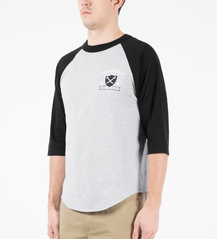 Black/Heather Grey Home Team Raglan Placeholder Image