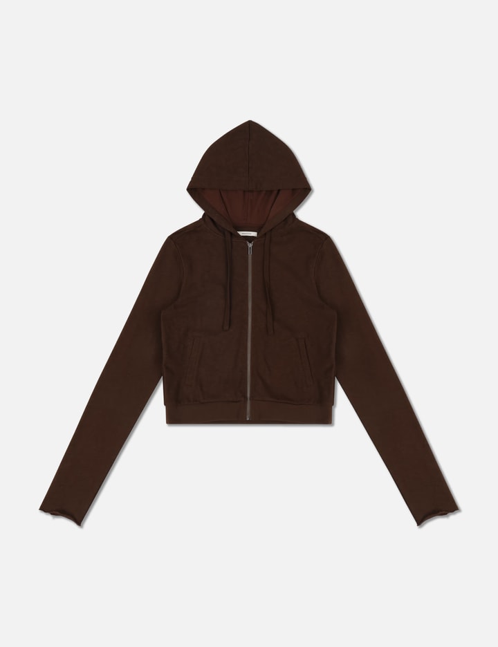 인타이어 스튜디오 Lightweight Cropped Zip Up