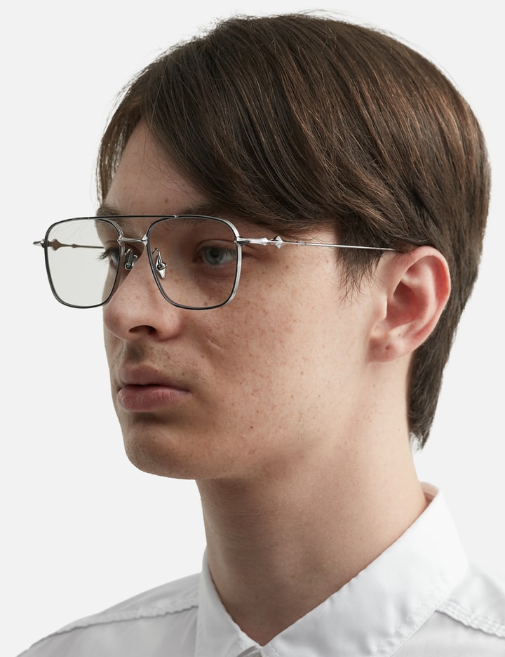 Gentle Monster Met 02 Square-frame Glasses In Metallic