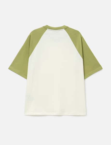 De Coeur Two Tone Thick Cotton Jersey T-Shirt view 8