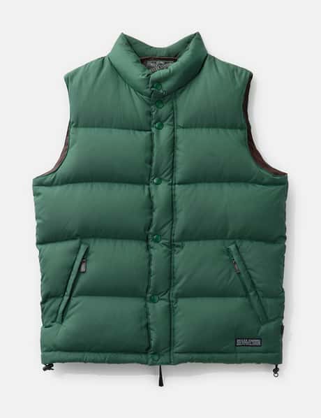 DELUXE CLOTHING Sleeveless Down Puffer