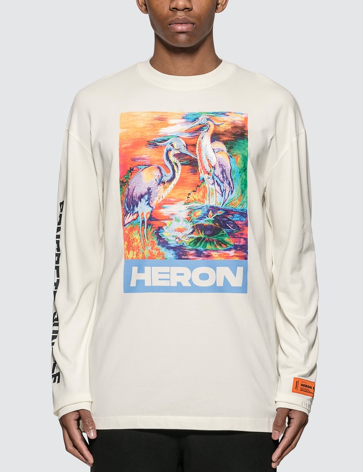 HERON Birds 긴팔 티셔츠 Placeholder Image