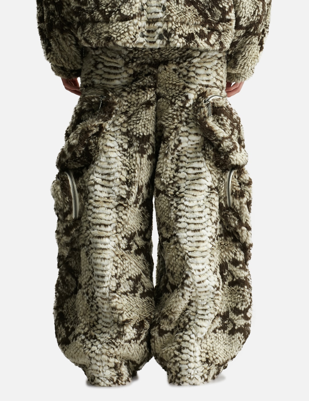 Snakes Pants Faux Fur Pocket Pants view 19