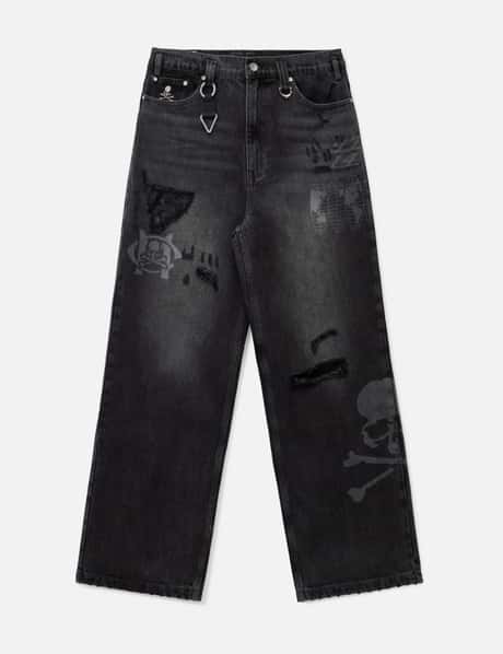 C2H4 C2H4 x Mastermind Japan Totem Laser Jeans