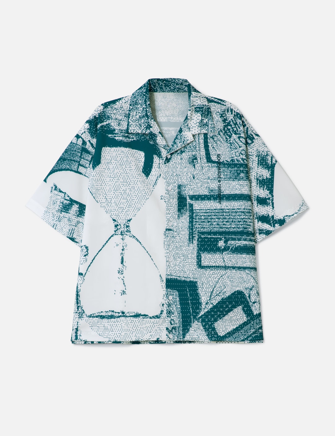 X TIGHTBOOTH “GTB-01S” Sand Riot Graphic Shirt view 7