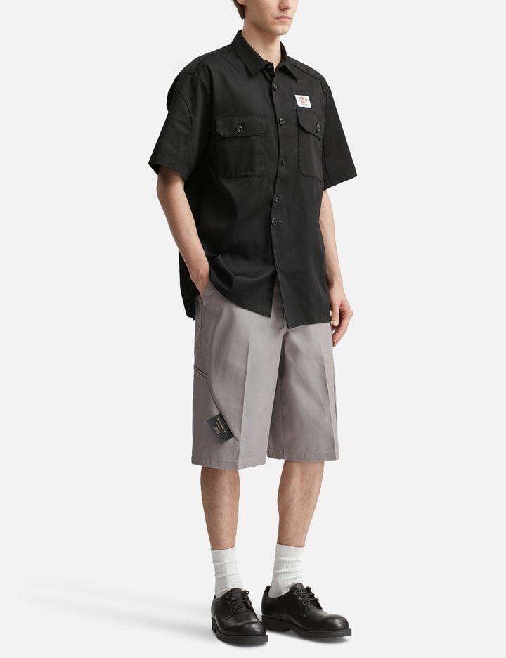 Undercover Undercover X Dickies Curved Buttoned Short Sleeves Shirt