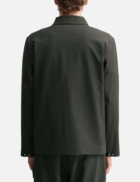 Textured Stretch Nylon Stellina Overshirt view 13