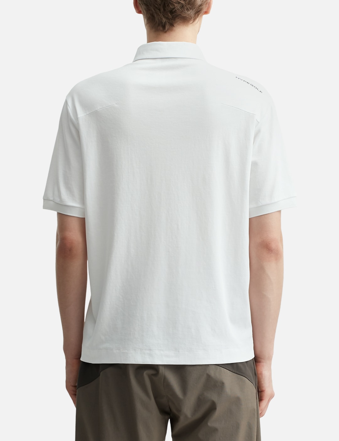 X POST ARCHIVE FACTION (PAF) Diagonal Polo T-Shirt view 19