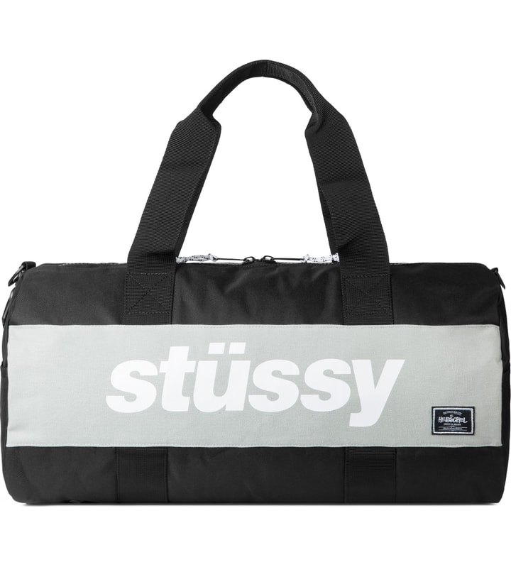 Stussy x Herschel Supply Co. Black Sport Small Duffle Bag Placeholder Image