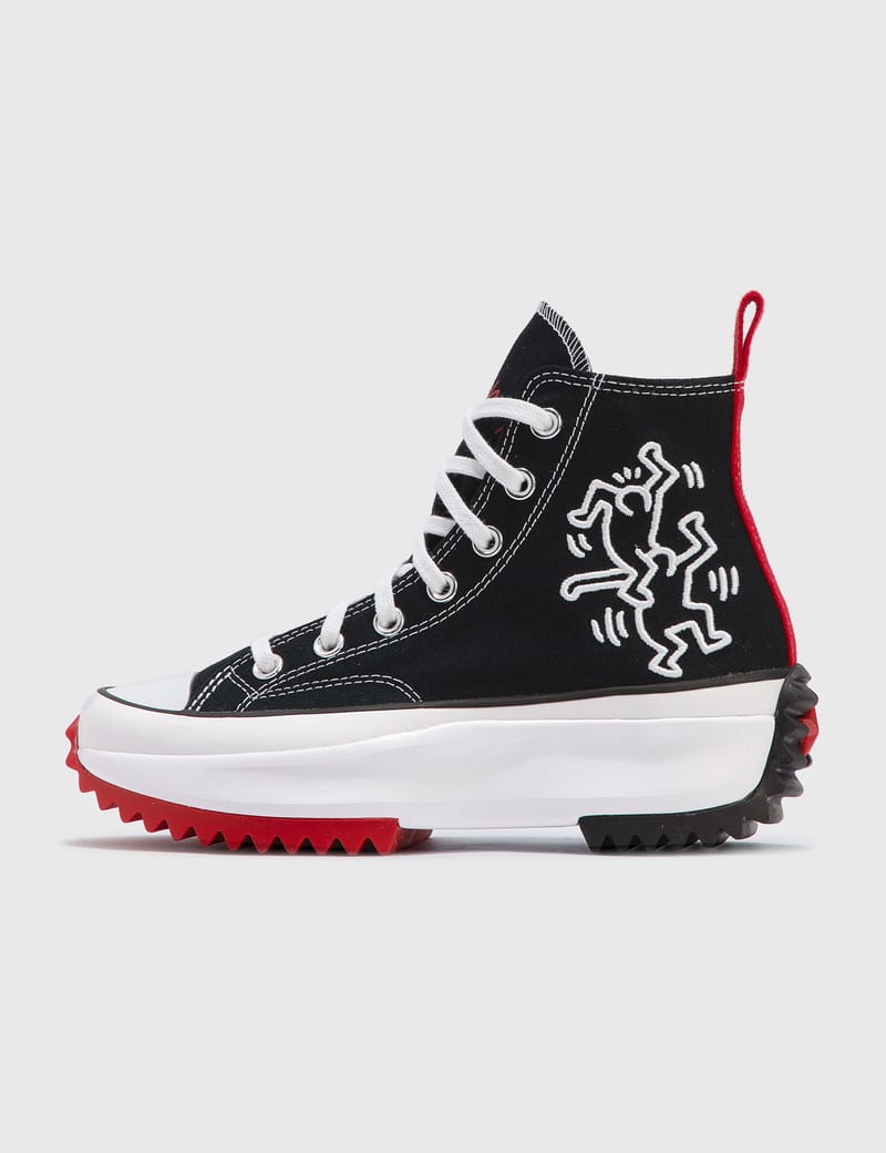 converse run star keith haring