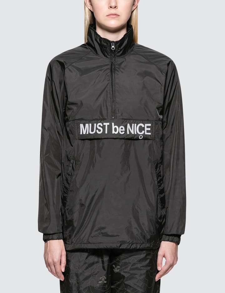 "Must Be Nice" Half Zip Anorak Jacket Placeholder Image