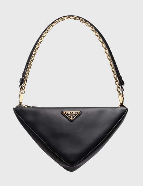 Prada - Prada Symbole Leather And Fabric Mini Bag | HBX