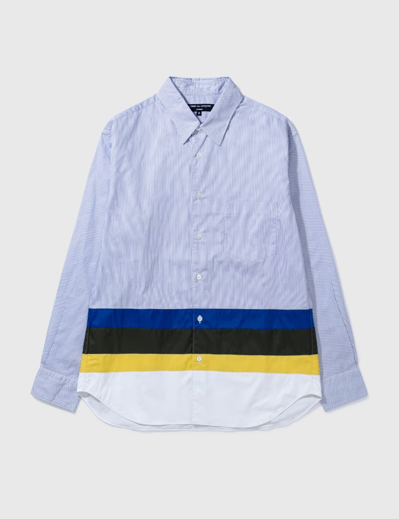 Comme des garcons patchwork shirt Clearance