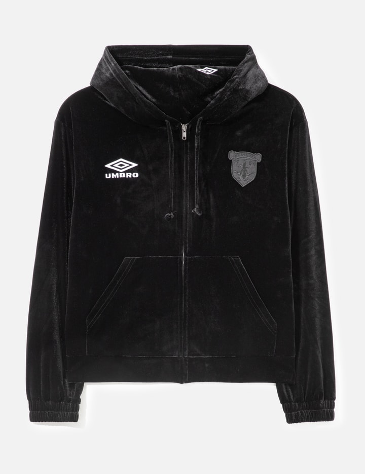 Umbro Slam Jam X Umbro Velvet Masked Zip Hoodie