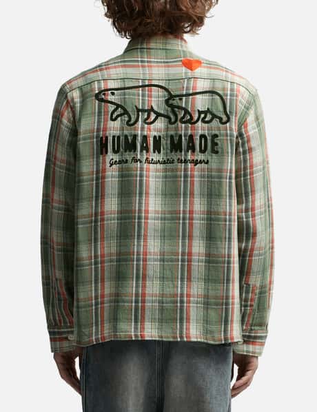 Human Made - Check Overshirt | HBX - Globally Curated Fashion and 
