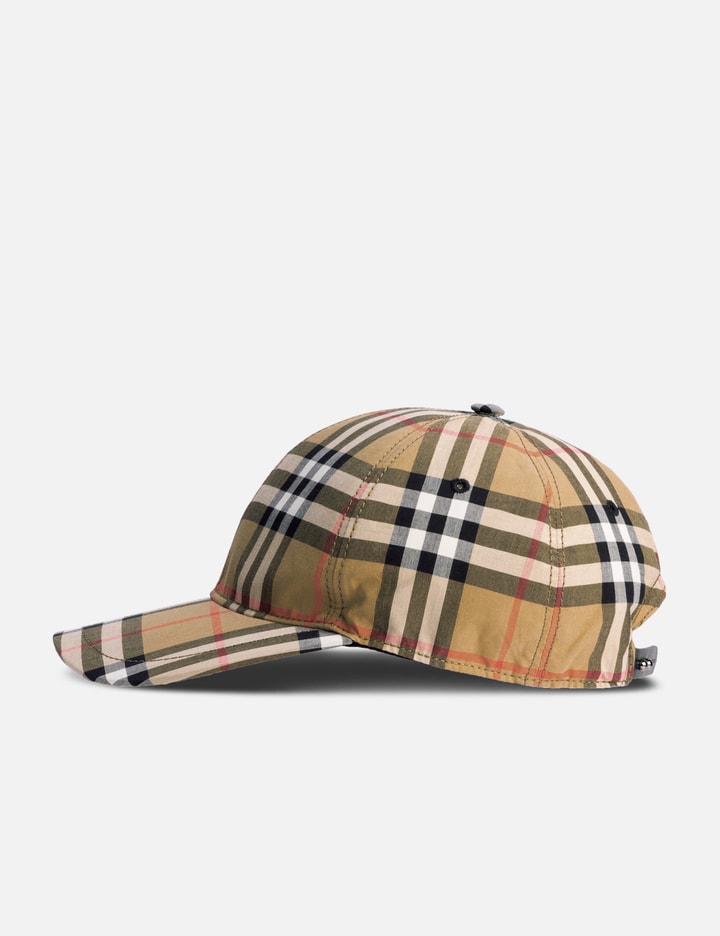 Burberry Nova-check Cotton Baseball Cap In Brown