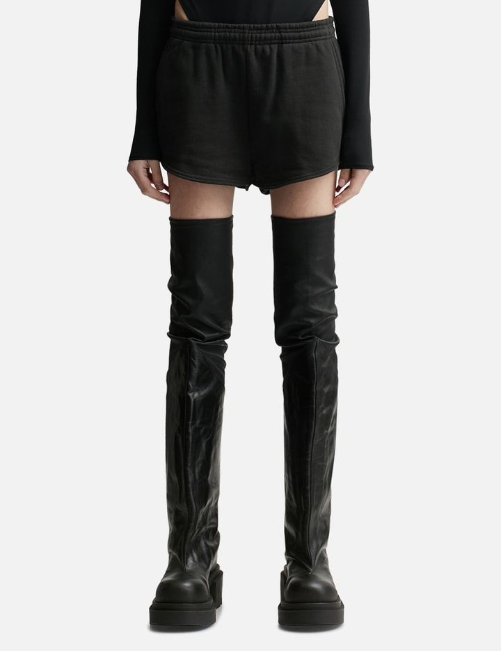 Entire Studios Micro Shorts In Black