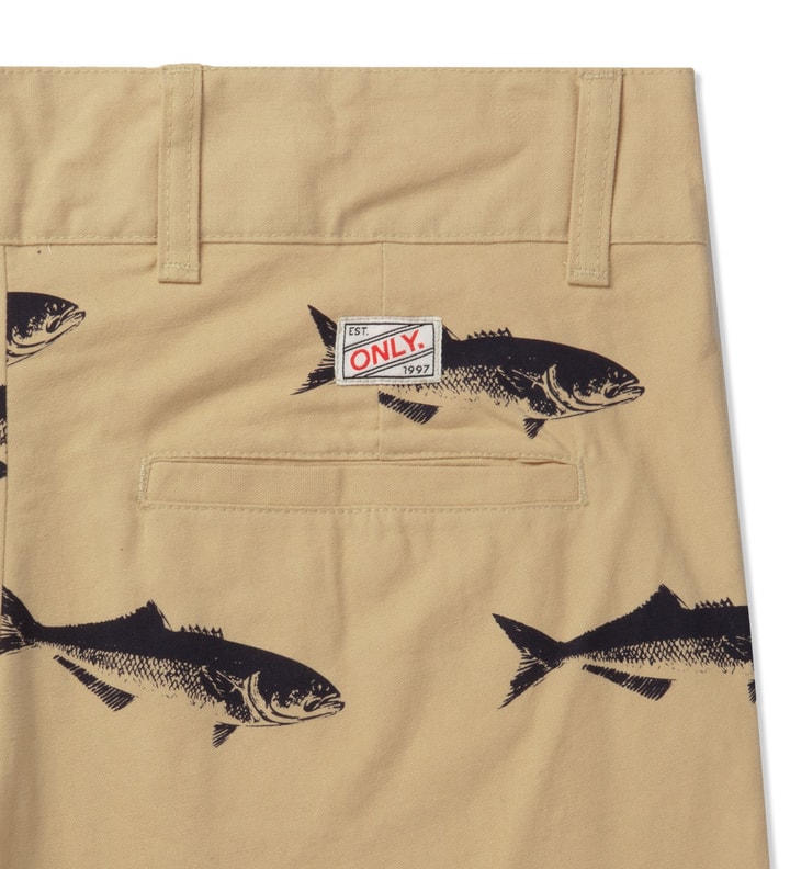 Khaki Bluefish Chino Shorts Placeholder Image