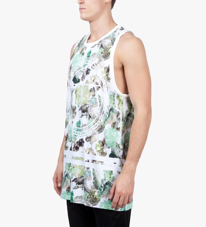 White Viscose Digital Print Tank Placeholder Image